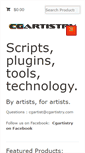 Mobile Screenshot of cgartistry.com